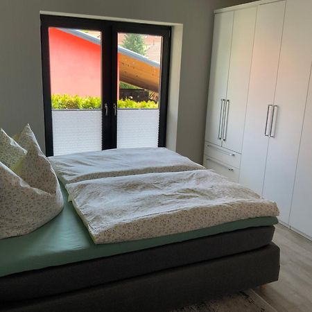 Ferienhaus Luebke, Gartenblick Mühlhausen Exteriér fotografie