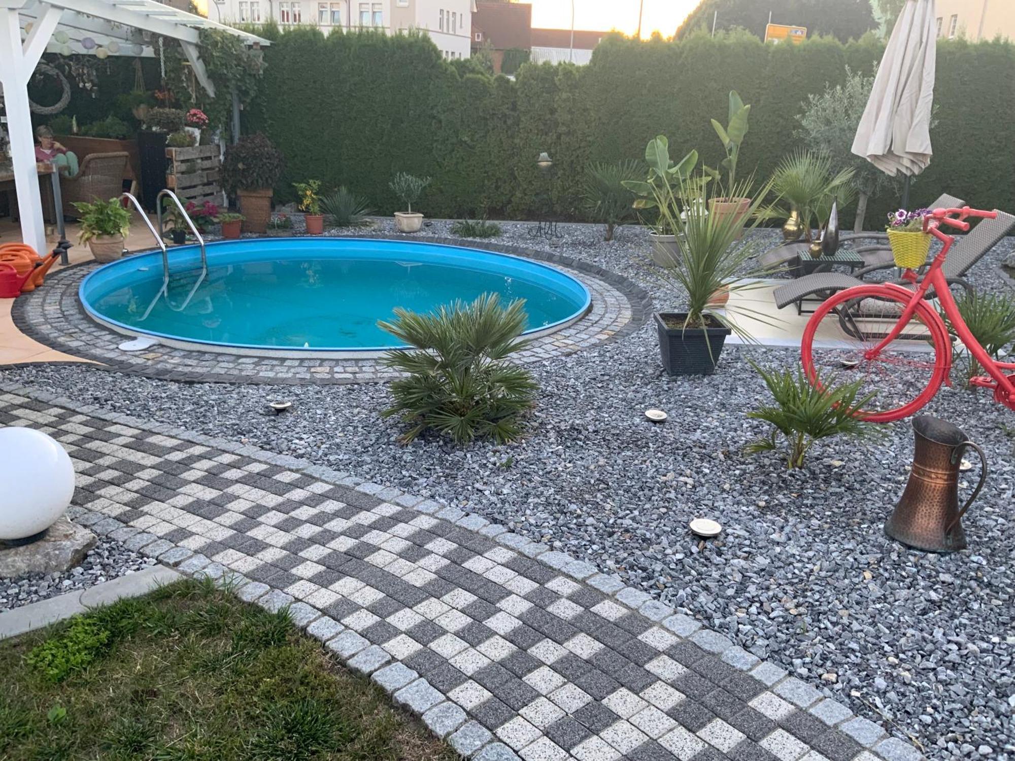 Ferienhaus Luebke, Gartenblick Mühlhausen Exteriér fotografie